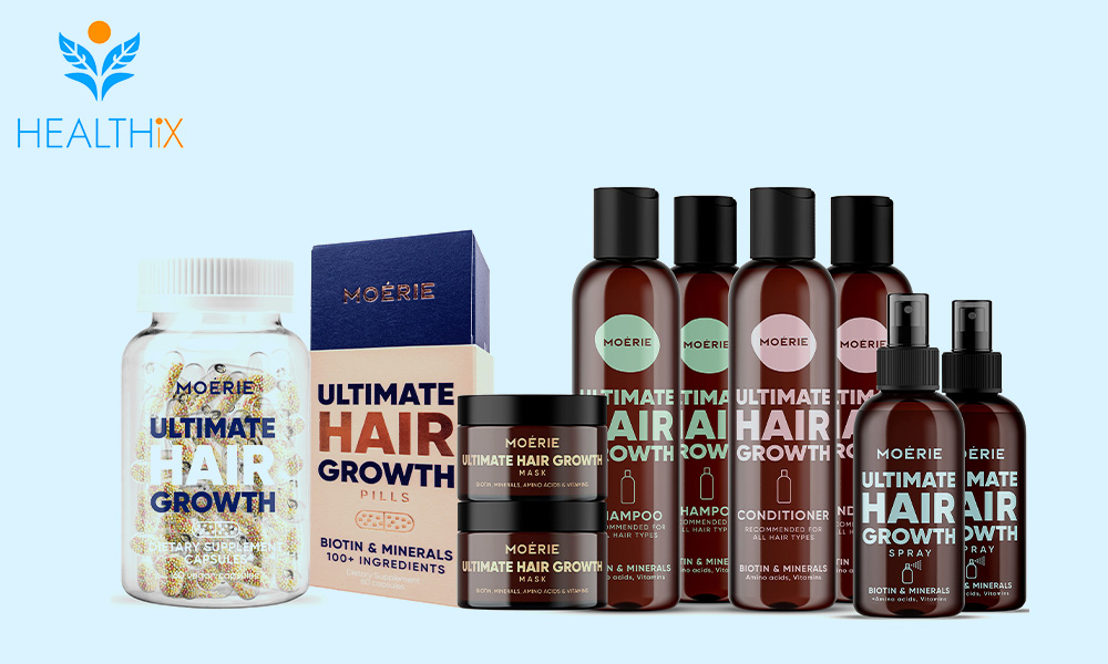 How long does it take to show the results of Moérie Hair Products?